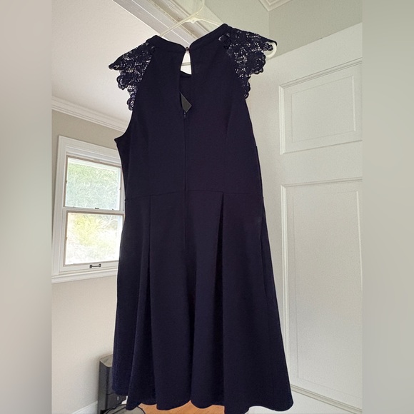 Speechless Dresses & Skirts - Speechless Navy Blue Lace Dress